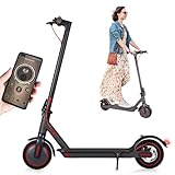 8,5 Zoll Elektroroller für Erwachsene, 350W Faltbarer e Roller,E Scooter mit Straßenzulassung 20-30km Reichweite, 20km/h mit Duales Bremssystem