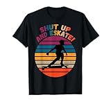 eSK8 ist kein Verbrechen! Elektrisches Skateboard im Retro-Design von Eskate T-Shirt